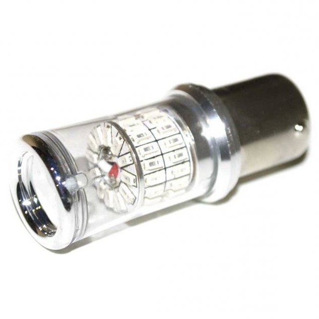 Автолампа диод.7G1157- 48LED КРАСНАЯ 2-х конт. 12-24V 7G1157- 48LED Автолампа диод.7G1157- 48LED КРАСНАЯ 2-х конт. 12-24V 7G1157- 48LED