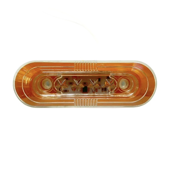 Фонарь габ. 7019-BD желтый подсветка поворотник 12/24В BD-7019 Фонарь габ. 7019-BD желтый подсветка поворотник 12/24В BD-7019